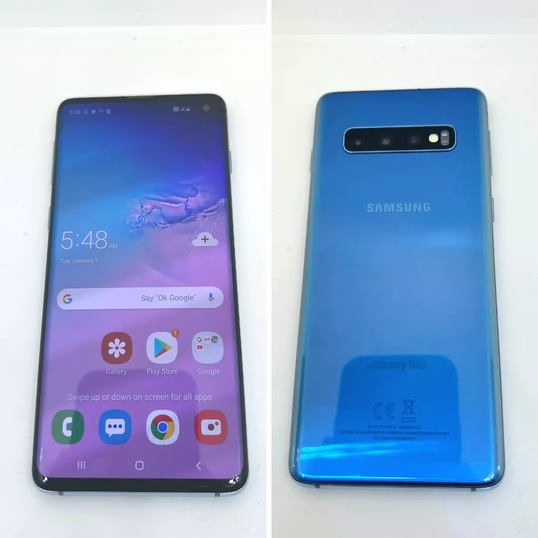 Samsung Galaxy s10 - 128 GB - SM-G973U - Prism Blue - (AT&T)