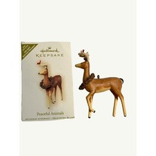 Hallmark Keepsake 2007 Exclusive Peaceful Animals Christmas Ornament