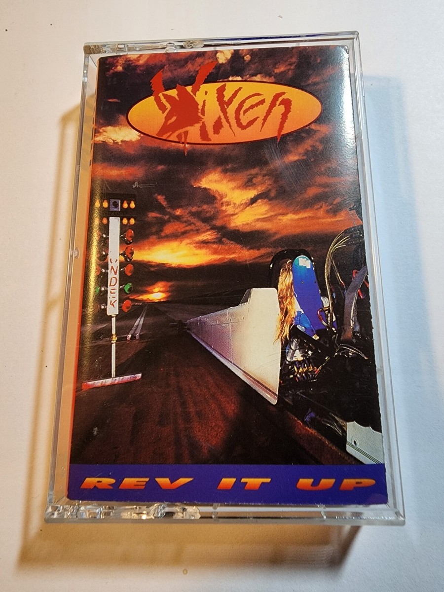 希少 Vixen Give It Away ピクチャーディスク Vixen – Rev It Up Cassette 1990 EMI – E4-92923 VG+/EX CS2