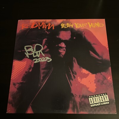 Redman signed autographed Blow Your Mind vinyl record Beckett BAS COA