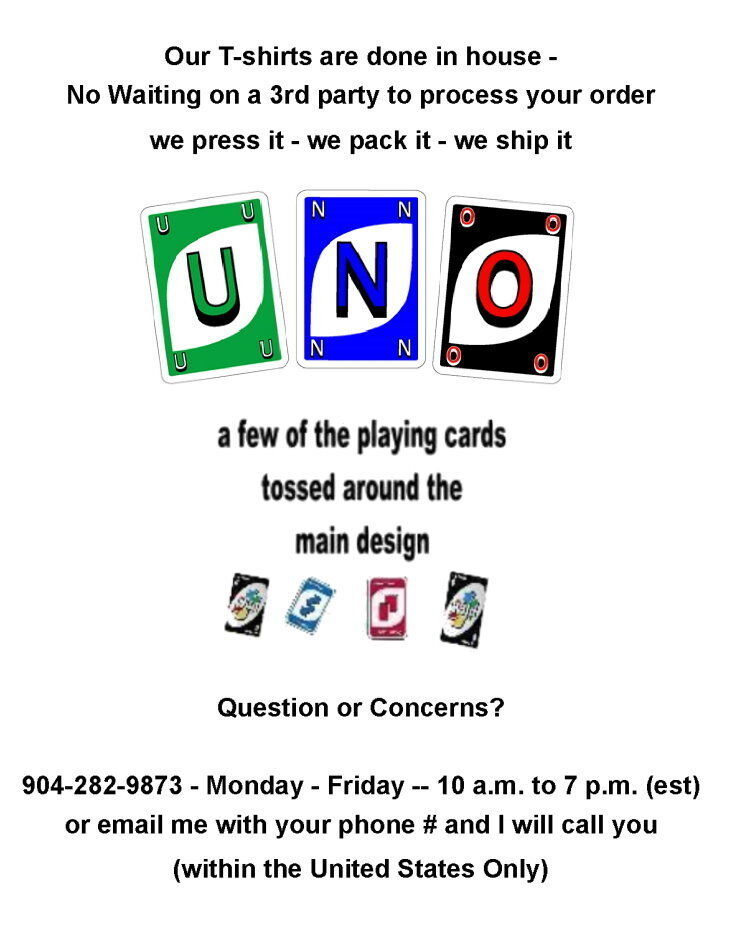  Uno: Reverse Card T-Shirt : Clothing, Shoes & Jewelry