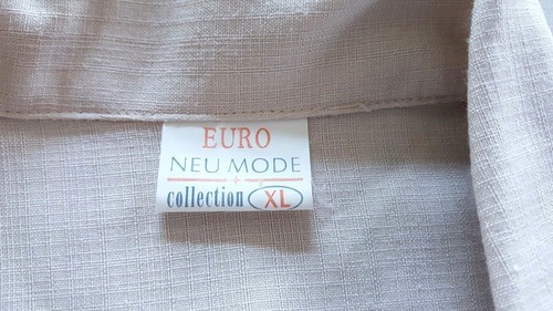 Bella camicia da donna "EURO NUOVA MODA" qualità taglia XL FR48 US16 UK20 EUR46 - Foto 6 di 8