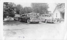 CLASSIC CARS 1950's Vintage Portrait FOUND PHOTO Black+White ORIGINAL 35 41 Y