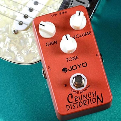 Joyo JF-03 Crunch Verzerrung Gitarre Bass Effektpedal True Bypass Analog Metall