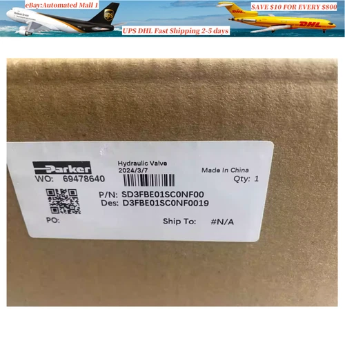 SD3FBE01SC0NF00 Parker proportional valve Fast shipping