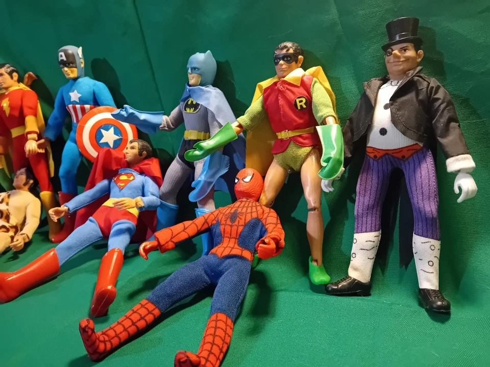 Marvel collezione 10 action figures Mego made in Hong Kong 1971 - Imagen 3 de 4