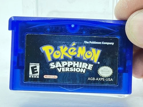 Pokemon Sapphire Nintendo Gameboy | AUTHENTIC | NEW BATTERY