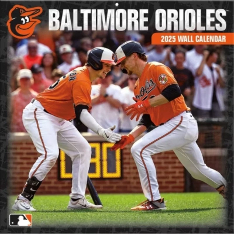 Baltimore Baseball 2026 Team Wall Calendar