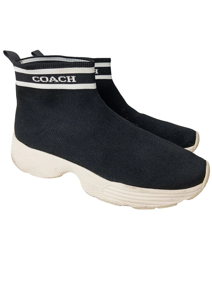 COACH Botas deslizantes Mujeres Botines Talla EU 40 negro look casual - Imagen 4 de 4