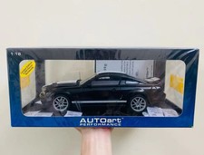 *SUPER RARE* AUTOart 1/18 Ford Mustang Shelby Cobra GT500 Black / Silver Stripes