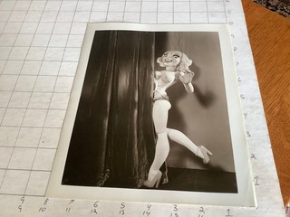 original Puppet/ Marionette: BIL BAIRD Photo BUBBLES LARUE 1941 Nat Messik