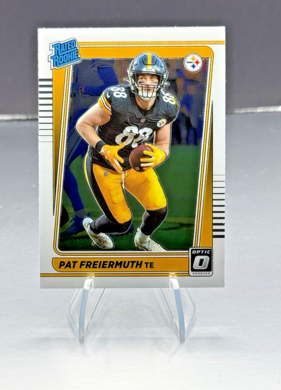 2021 Panini Donruss Optic Pat Freiermuth Rated Rookie #232 Pittsburgh Steelers
