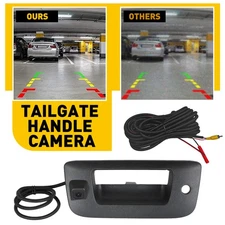 Tailgate Handle with Rear View Camera For 2008-2014 Chevrolet Silverado 2500 HD