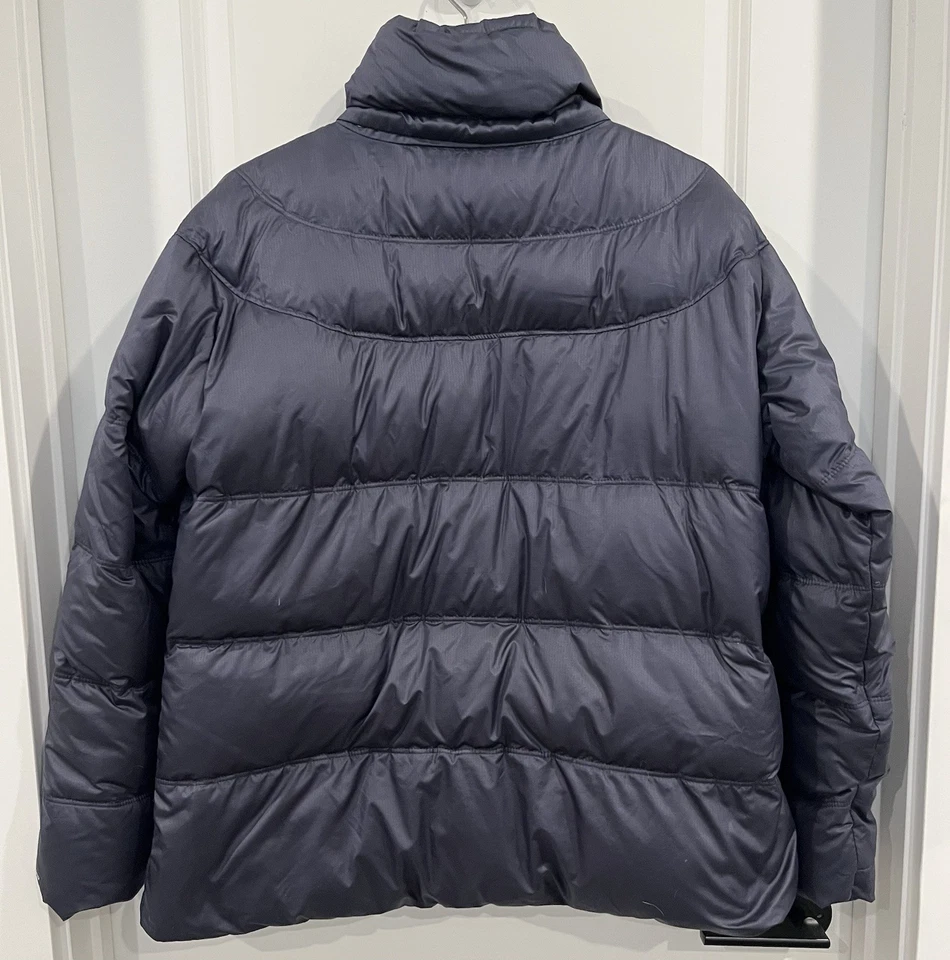 Columbia Goose Down Puffer Chaqueta Hombre Abrigo Azul Marino Talla 1 X Esquí Invierno Foto 4 de 4