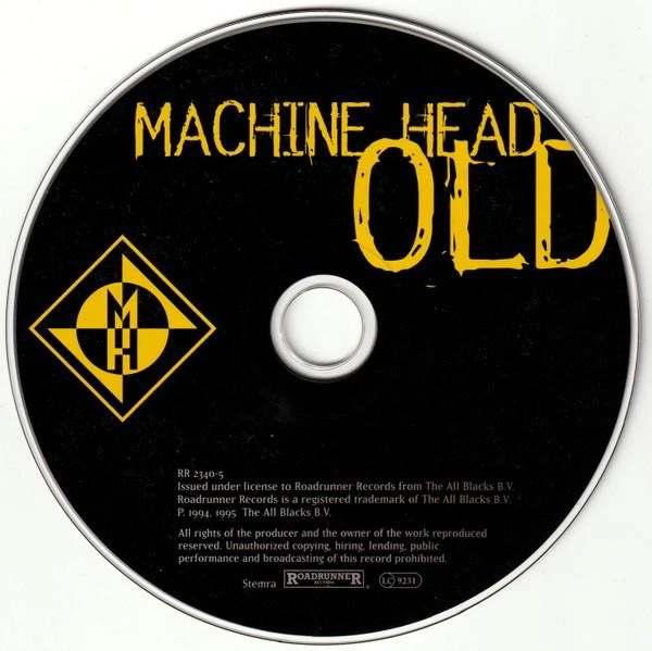 Machine Head Old CD Europe Roadrunner 1995 in digipak RR23405 - Bild 3 von 3