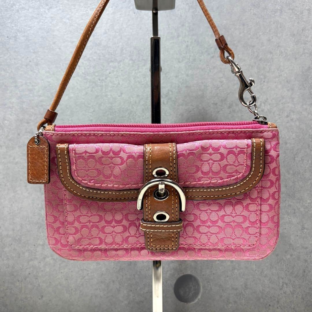 COACH シグネチャー ショルダー バッグ y2k デニム マクブリング COACH シグネチャー ショルダー バッグ y2k デニム マクブリング