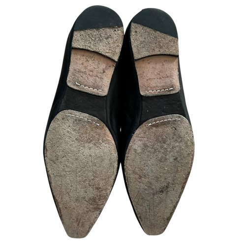 VERONICA BEARD Champlain Mocasín Sin Cordones Plano Para Mujer Talla 8M Cuero Negro Elegante - Imagen 8 de 10