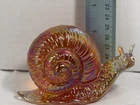 Fenton Glass Mould Marigold Carnival Snail Made by Mosser Glass