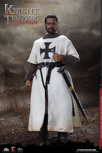 COOMODEL SE055 EMPIRES (DIECAST ALLOY) HERALD OF KNIGHTS TEUTONIC 1/6 FIGURE - Picture 7 of 10