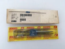 (10 pcs) 41JR15 Ohmite, 1 Watt 0.15 Ohm 5%, Wirewound (Silicone Coated) Resistor