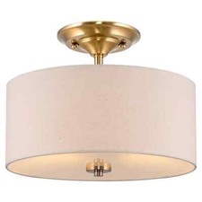 Kira Home Addison 13 2-Light Semi-Flush Mount...