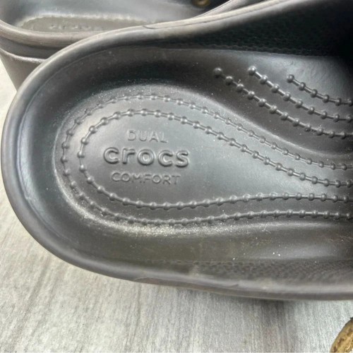 Crocs Sarah Zoccolo Mule Slip On Scarpa Con Tacco Comoda Casual Donna Taglia 8 - Foto 10 di 10
