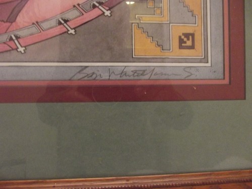 BAJE WHITETHORNE "Creators From The Four Directions signed #402/500 matted W COA - Picture 2 of 7