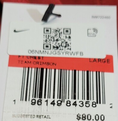 NEW Nike Sportswear Fleece Hoodie Team Crimson Red Men's Size L