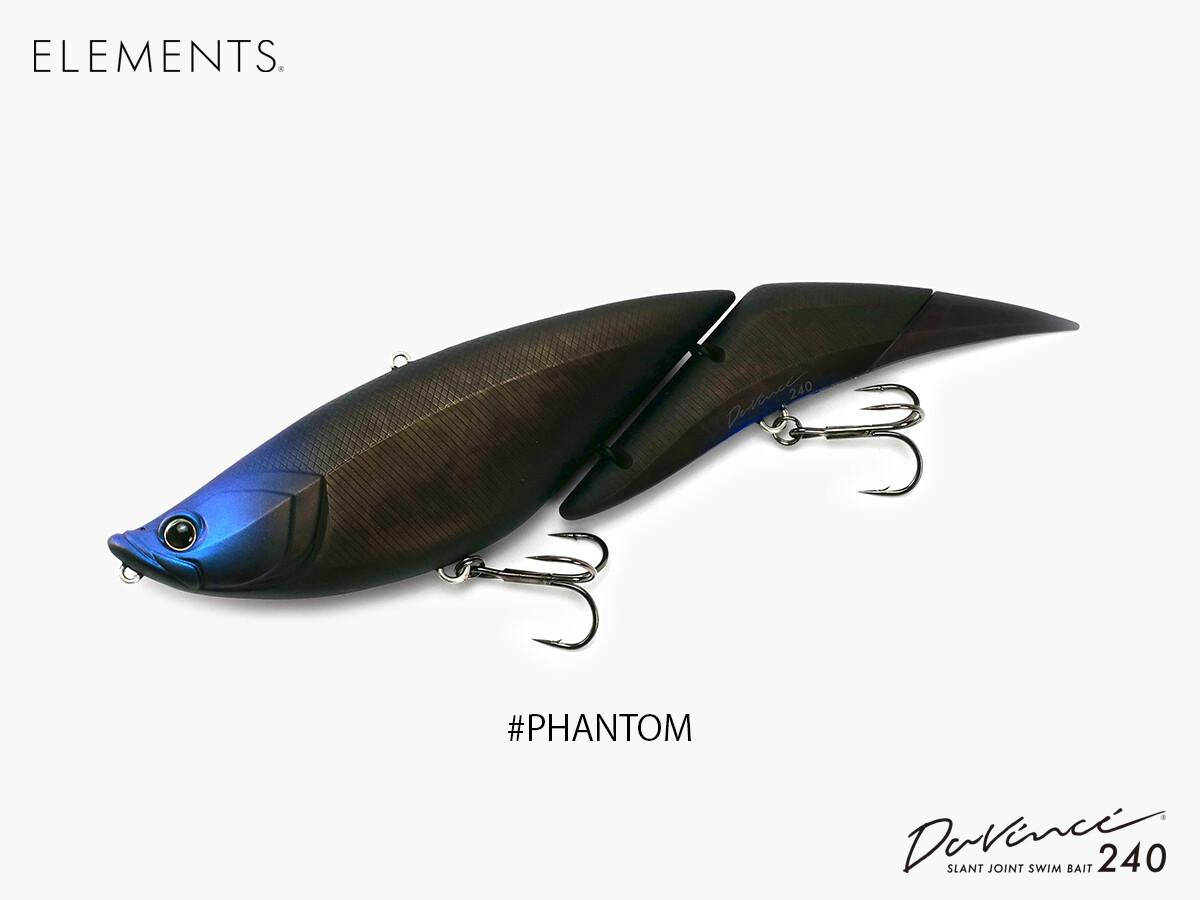 ダヴィンチ240 Japan Lure bigbait ELEMENTS Davinci 240 series 9.4inch