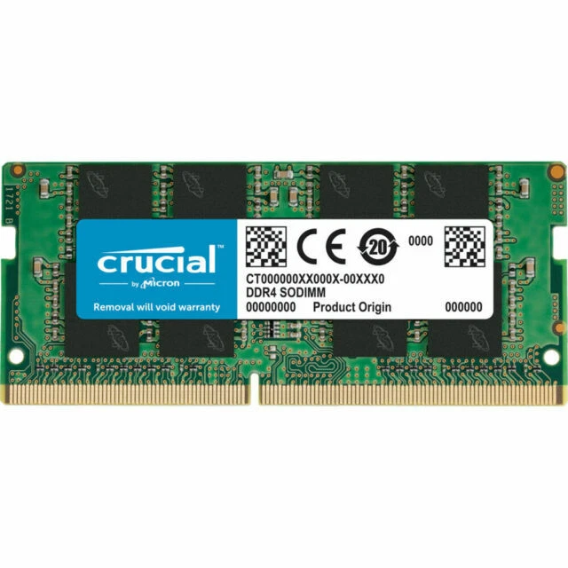 Crucial DDR4 SDRAM 8 GB Capacity per Module Memory (RAM) for sale