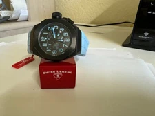 Men's Swiss Legend 10542-BB-01-BBLA  Trimix Chronograph watch Blue/Black