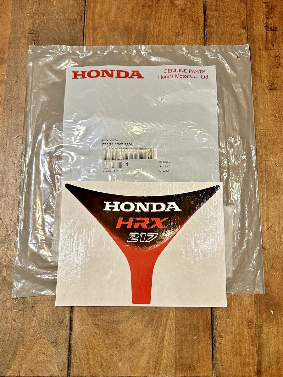 ☆k.honda-dec.25_paint☆ HONDA Decal Sticker HRX217K6 87531-VH7-MA0 Genuine OEM | eBay