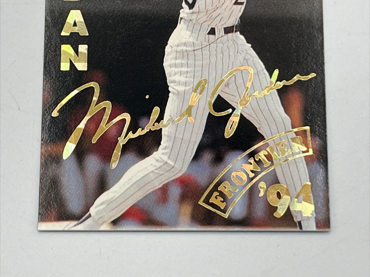 Michael Jordan 1994 Frontier Sports Promo Card Chicago White Sox