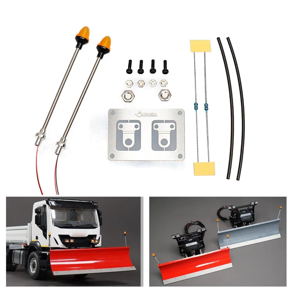 LED Markierungslicht Warnlampe für DIY TAMIYA 1/14 RC Traktor Bulldozer Dumper - Bild 2 von 4