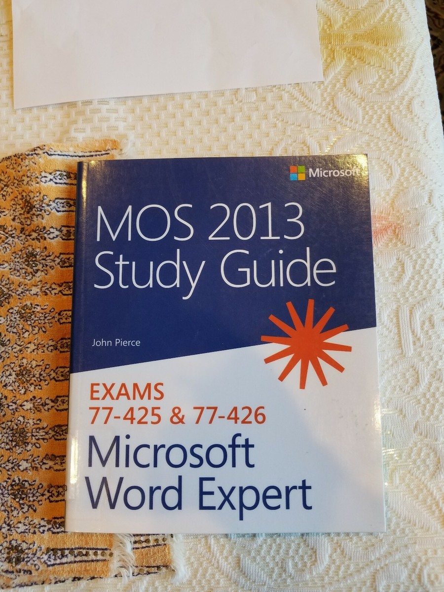 Microsoft Office Specialist (MOS) Certification Overview