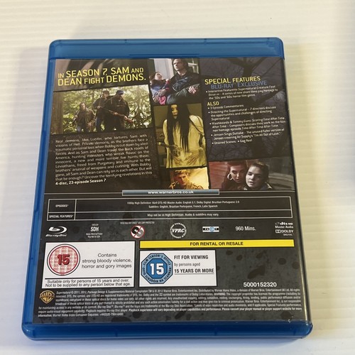 Supernatural Season 1-8 1 2 3 5 6 7 Blu-ray Season 4,8 DVD Region. 4 - Picture 15 of 19