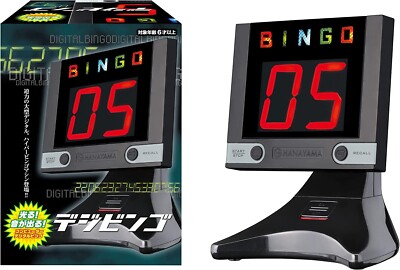 Electronic Bingo machine The digibingo black Hanayama Japan | eBay