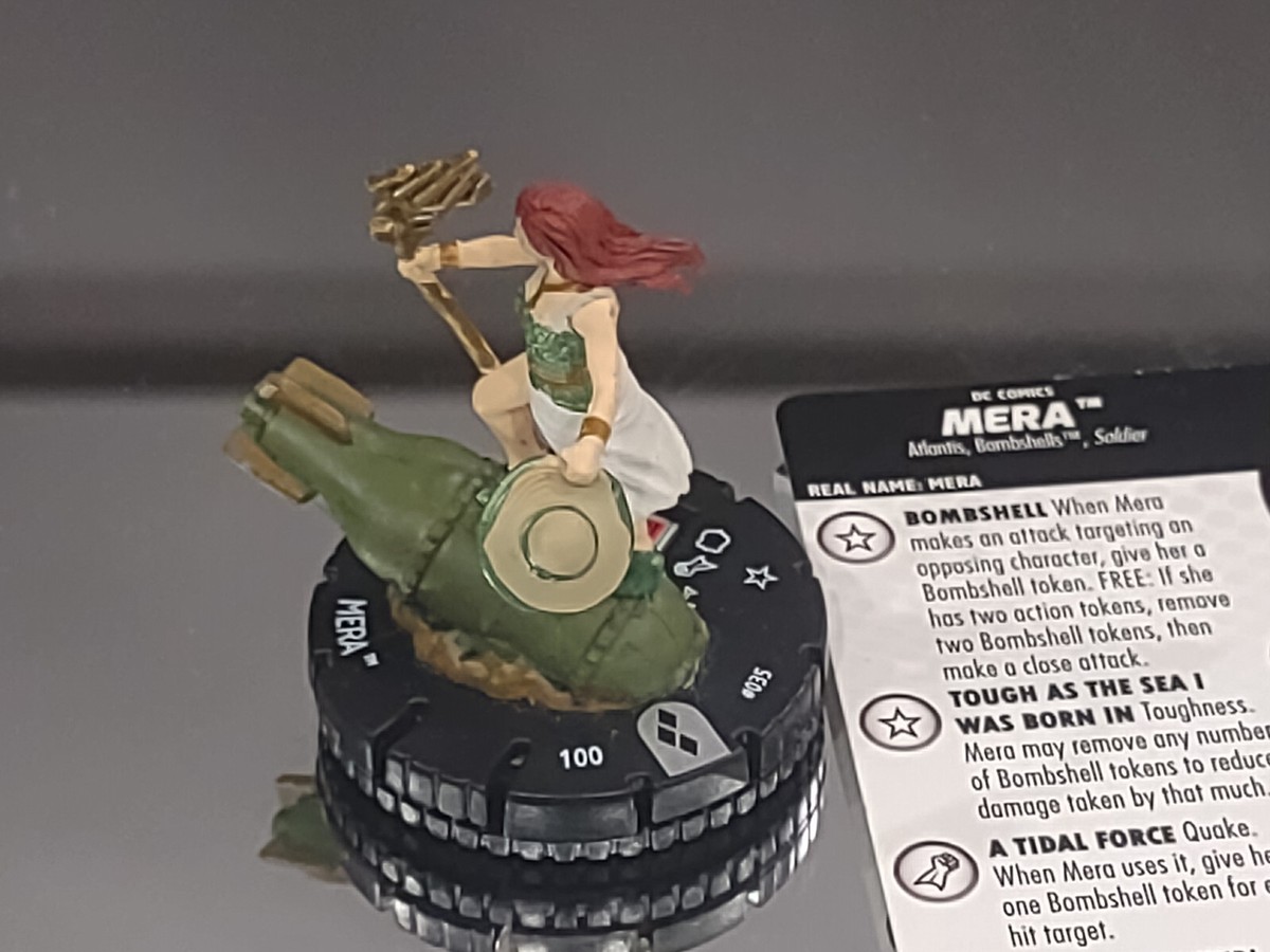 JUNE01 DC Heroclix Harley Quinn &amp; The Gotham Girls 035 Mera Rare 