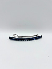 Black Rhinestone Hair Clip