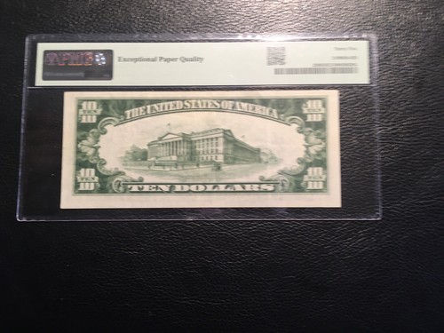 $10.1934A North African Currency PMG 35 EPQ Choice Very Fine - Picture 2 of 2