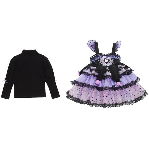 Kids Kuromi Costume Dress Girls Kuromi Lolita Princess Dress Cosplay Book Week - Picture 12 of 32