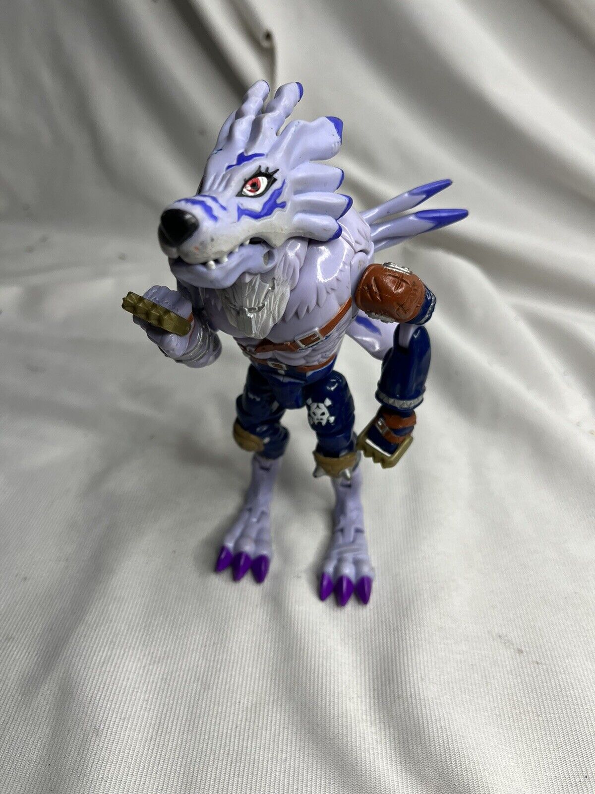 Boneco Digimon, Metal-garurumon Original Bandai Digivolving