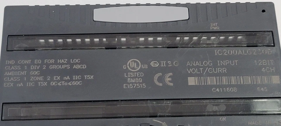 GE Fanuc IC200ALG230D Micro Controller Control Module 12BIT - Image 4 of 4