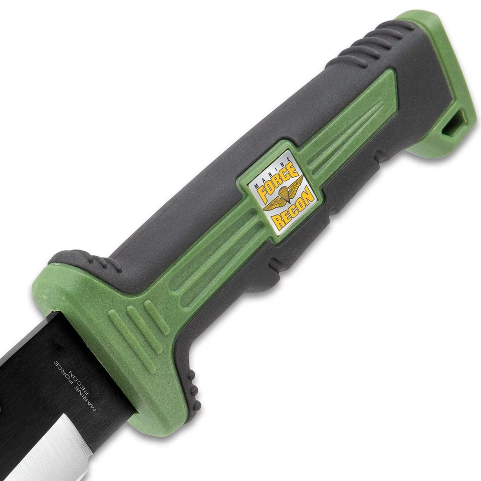 USMC Marine Force Recon Jungle Operator Bowie Knife And Sheath - 15 1/2" - Image 2 of 4