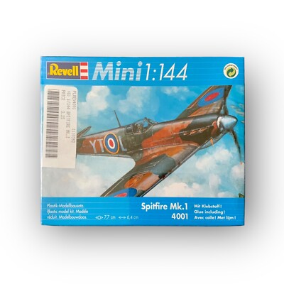 My One Models Revell Mini Hawker Spitfire My 1 Model Kit 1/144 4001 Military Airplane ...