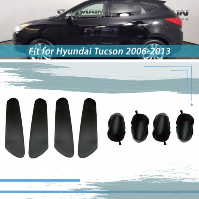 4x Innere Tür Armlehne Panels Leder Abdeckungen Kit Für Hyundai Tucson 2006-2013