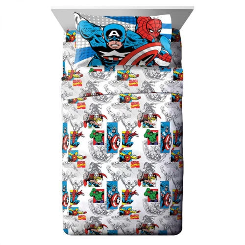 Marvel Pictorial Bed Sheets