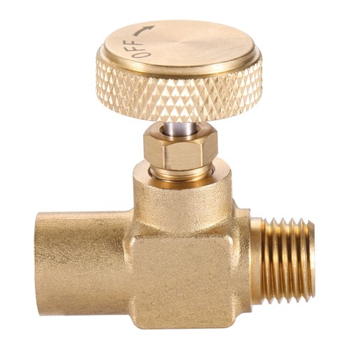 1/4" Female & Male NPT Needle Valve for Propane Gas Butane Industrial Accessory - Picture 6 of 12