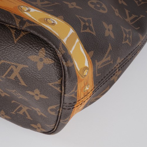 LOUIS VUITTON M41390 Neverfull MM Summer Trunk 2018 +Pochette Limited OP: 1850 € - Bild 9 von 24