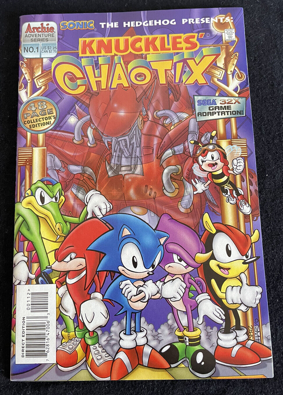 Hedgehogs Can't Swim: Knuckles' Chaotix